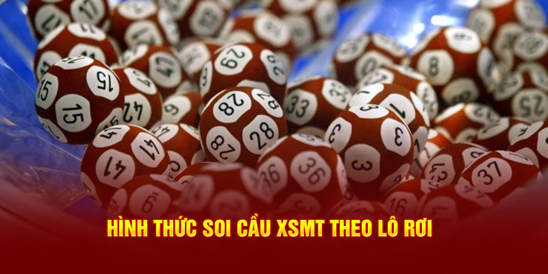 Hình thức soi cầu XSMT theo lô rơi