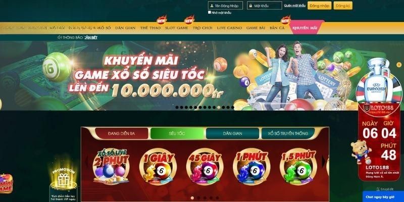 Những hình thức đặt cược nổi bật tại xổ số LOTO188